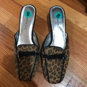 ▪️RAMPAGE Leopard Mules